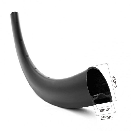 700C tubeless super light carbon race rim 35mm high 28mm outer wide 21mm inner wide,Asymmetric option,ultra light and extreme light  Bola