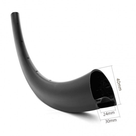 Tubeless carbon ciclismo superlight ultralight even extreme light rim 40mm high 24mm or 25mm inner wide,hook or hookless optional Bola