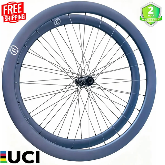 Bola CLA 40R Carbon Disc Brake Wheelset 700C 40mm Tubeless 1400g Carbon Fiber Sporting Goods