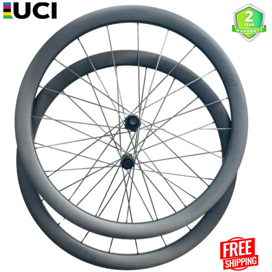 Bola CLA 40R Carbon Disc Brake Wheelset 700C 40mm Tubeless 1400g Carbon Fiber Sporting Goods