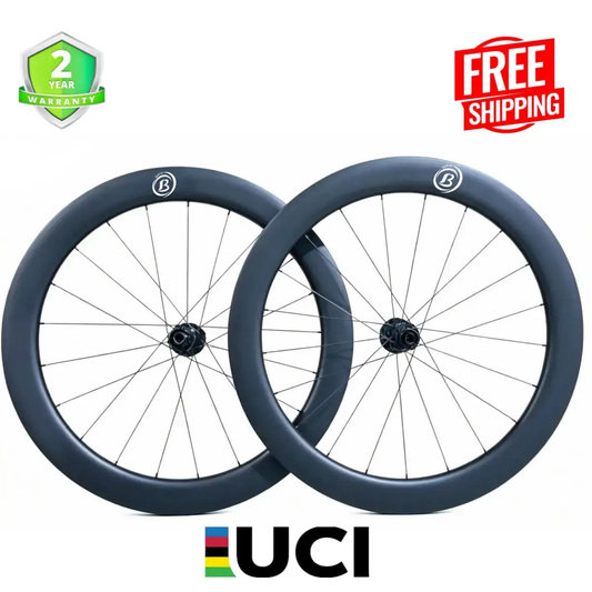 Bola ULT 40R 700C Carbon Disc Road & Gravel Wheels – 40mm, 28/30mm Wide, Tubeless 1210g