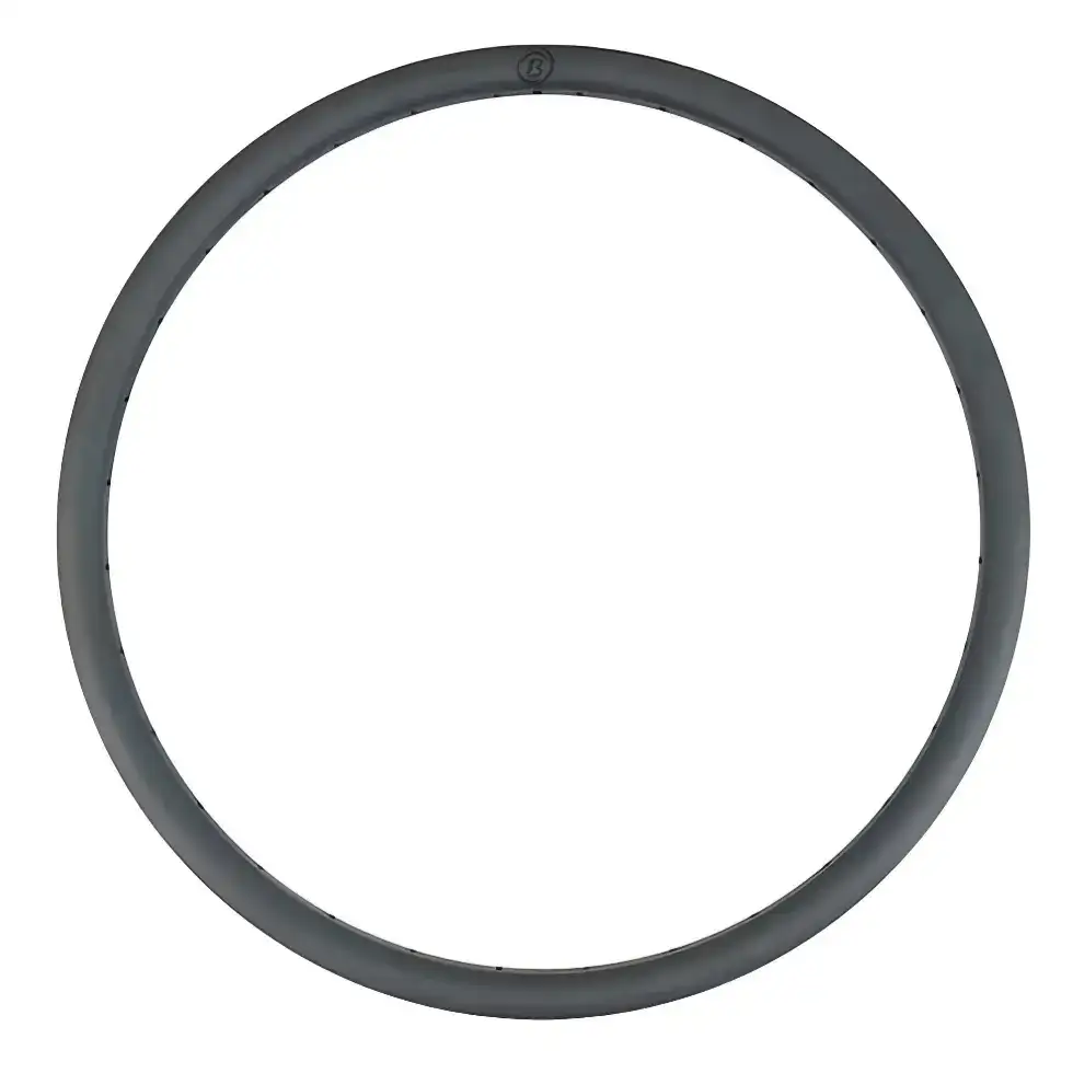 Bola 700C Offset Tubeless Carbon Road Rim — 38mm Outer / 32mm Inner Width, 45mm Profile, 390–470g Carbon Fiber Sporting Goods