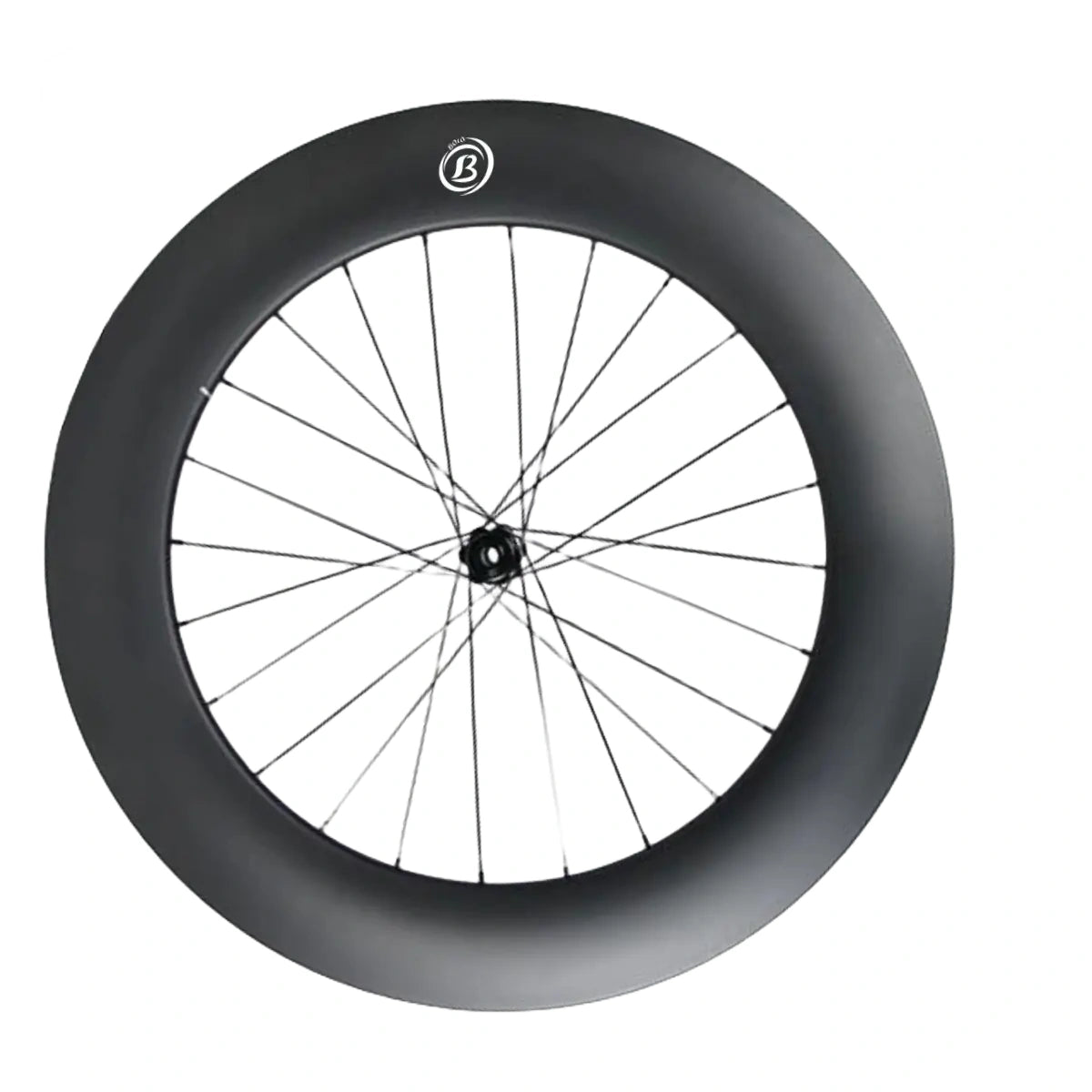 Ruota anteriore BOLA CLA 700c 88mm Aero in carbonio | Tubeless, Center Lock