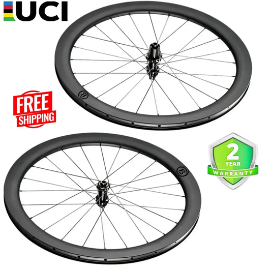 Bola ELT 35G 700C Carbon Gravel Wheelset – 35mm Depth, 36mm Wide, Tubeless, 1250g
