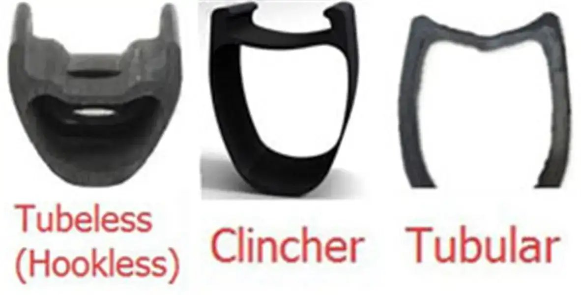 Hooked and hookless compatible 700c carbon rim for road bike wheel builds