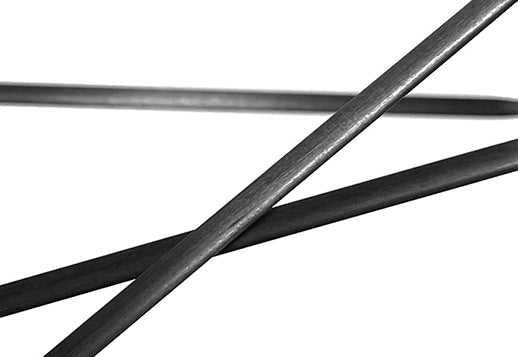 Carbon classic flat spoke for universal straight pull hub wheelbuild