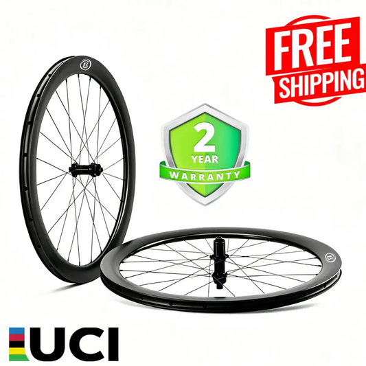 Bola ELT 40R 700C Carbon Disc Brake Wheelset – 40mm Deep, 28/30mm Wide, 1240g Tubeless