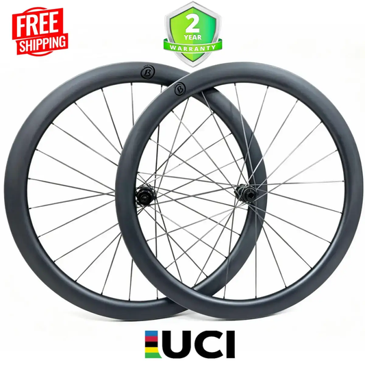 Bola CE 35G Carbon Gravel Wheelset – 700C, 35mm Depth, 36mm Wide, DT Swiss Hub, Tubeless, 1250g Carbon Fiber Sporting Goods