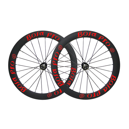 700C Classic carbon velo wheels tubeless 45mm high profile 28mm wide for disc brake Bola