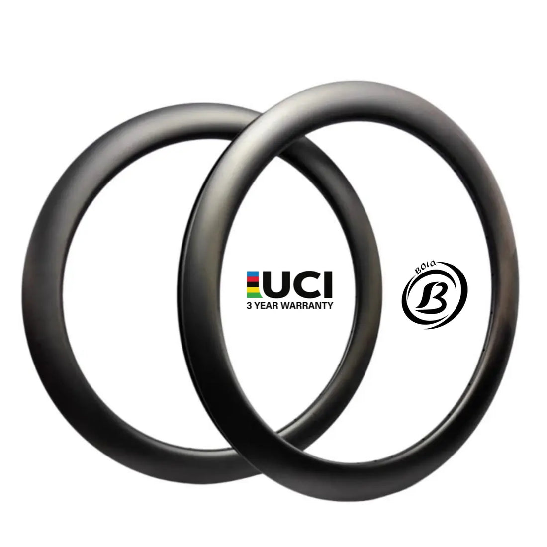 60mm Tubular Carbon Rim, 700C, 25mm Wide, Rim Brake | Bola