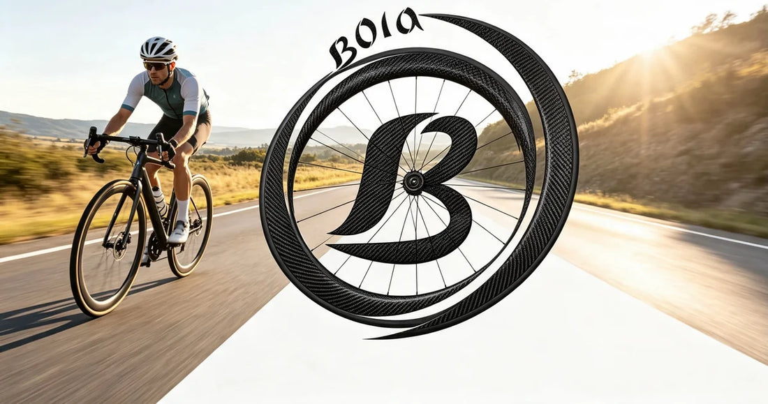 Bola carbon wheels cycling - rethinking wheel design hookless asymmetric features bola carbons