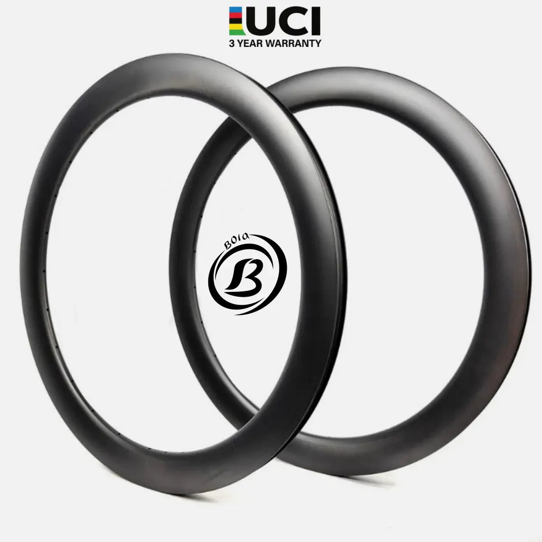 BOLA 60mm UCI Carbon Road Rim, 3024mm Tubeless 700C