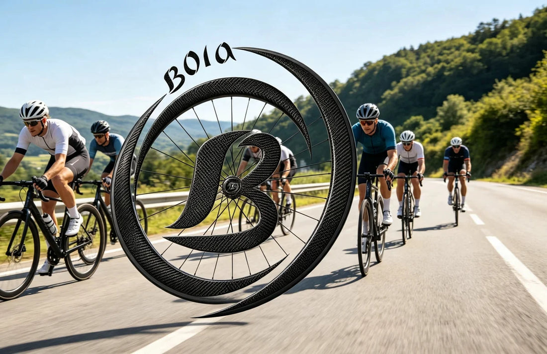 Bola carbon wheels cycling - wider carbon improves stability comfort
