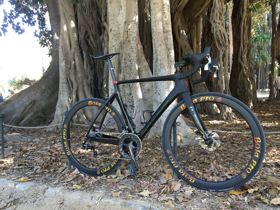 aerodynamics, stability, feedback, lightweight, and road feel on the carbon wheelset