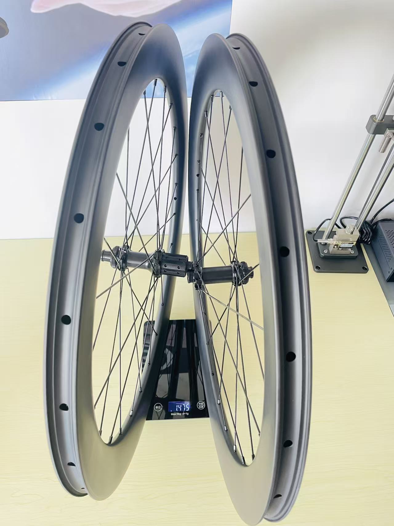 Bicycle Carbon Wheels Classic Disc Braking Ratchet 54T straigh pull 40/45/50/55/60mm tubeless rim for Cyclocross Road Bike Bola