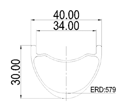 29er carbon mtb bike rim 30mm higher 34mm wider for enduro or AM Bola