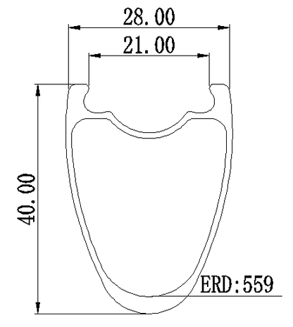 700c tubeless super ultra extreme  light carbon road rim 40mm high 28mm wide 21mm inner wide,hook or hookless optional Bola