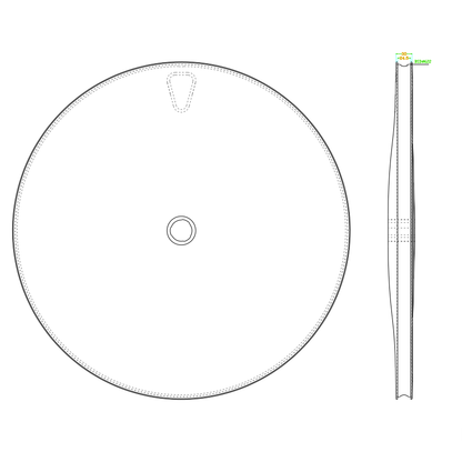 Bola 700c Carbon Rear Disc Wheel 30mm Tubeless, Asymmetric, Center Lock – Triathlon & TT