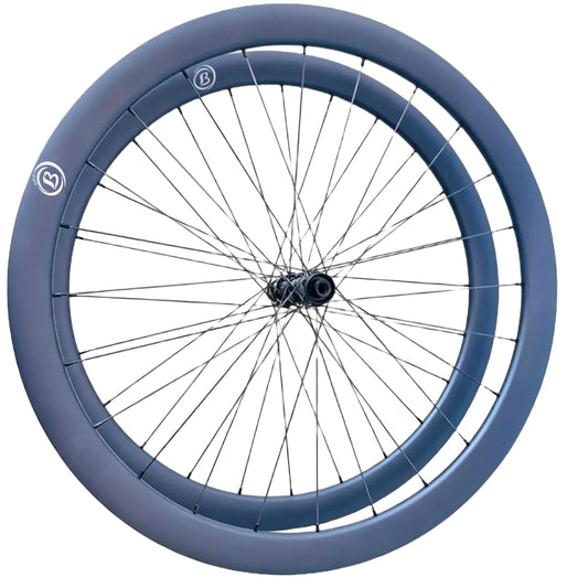 Set ruote Bola ELT 40R 700C in carbonio per freni a disco, mozzo ceramico 54t per bici da corsa