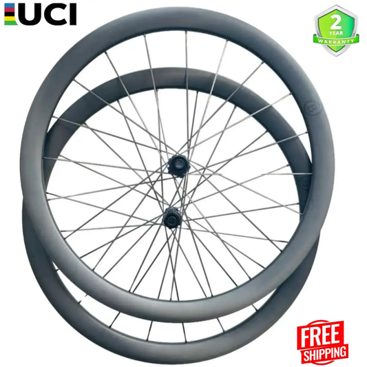 Bola CLA 40R Carbon Disc Brake Wheelset 700C 40mm Tubeless 1400g Carbon Fiber Sporting Goods