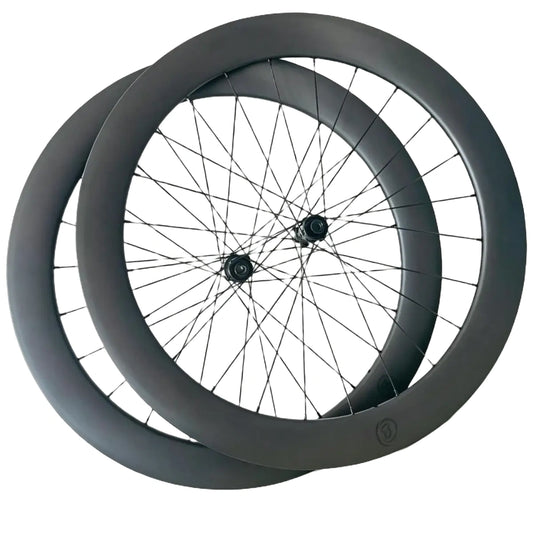 Set ruote Bola ELT 60R 700C in carbonio, Tubeless, Ratchet