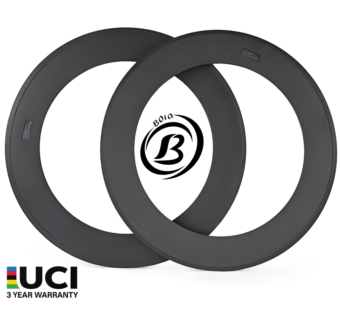 700c Carbon Rim 80mm Deep | 34mm Wide UV Shape | Triathlon & Ironman Racing