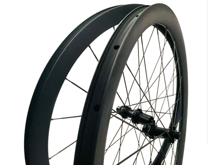 Bola Elite Carbon Bike Wheel ultralight Disc Brake Ratchet 54T hub with aero straightpull carbon spoke 35//40/45/50/55mm profile