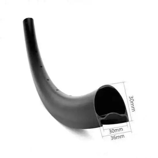 32er Asymmetric Carbon MTB Rim | 25mm Height, 30mm Inner Width | Tubeless-Ready | BOLA