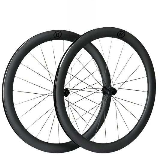 Set di ruote a disco Bola CE 50G con raggi in carbonio DT