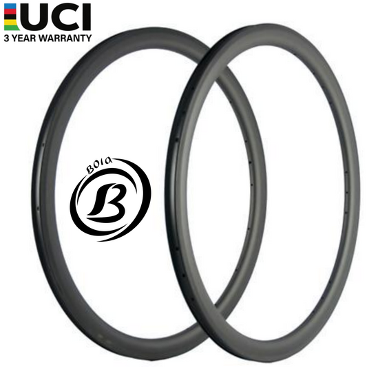 Tubeless Ready, 30 mm Innenbreite, 30 mm hohe Carbon-Velofelge, 30 mm Innenbreite, superleichtes, ultraleichtes und extrem leichtes Design, Bola 