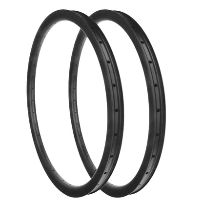 Bola 700C 30mm Asymmetric Carbon Tubeless Rim | 28mm Wide