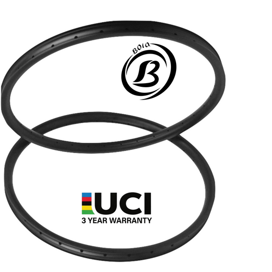 Asymmetric Carbon 29er MTB Rim – 23mm High, 26mm Inner Width, XC & Trail, 300–370g (Bola)