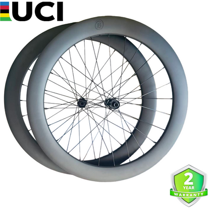 Bicycle Carbon Wheels Classic Disc Braking Ratchet 54T straigh pull 40/45/50/55/60mm tubeless rim for Cyclocross Road Bike Bola