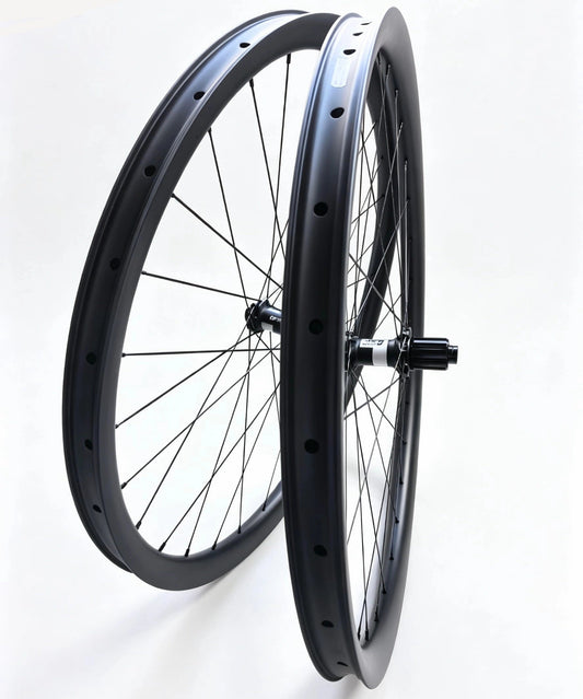 29er Carbon MTB Wheelset, 30mm Internal, DT Swiss 350, Tubeless Carbon Fiber Sporting Goods