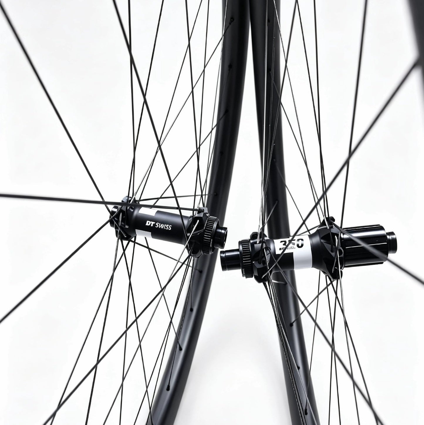 29er Carbon MTB Wheelset, 30mm Internal, DT Swiss 350, Tubeless Carbon Fiber Sporting Goods