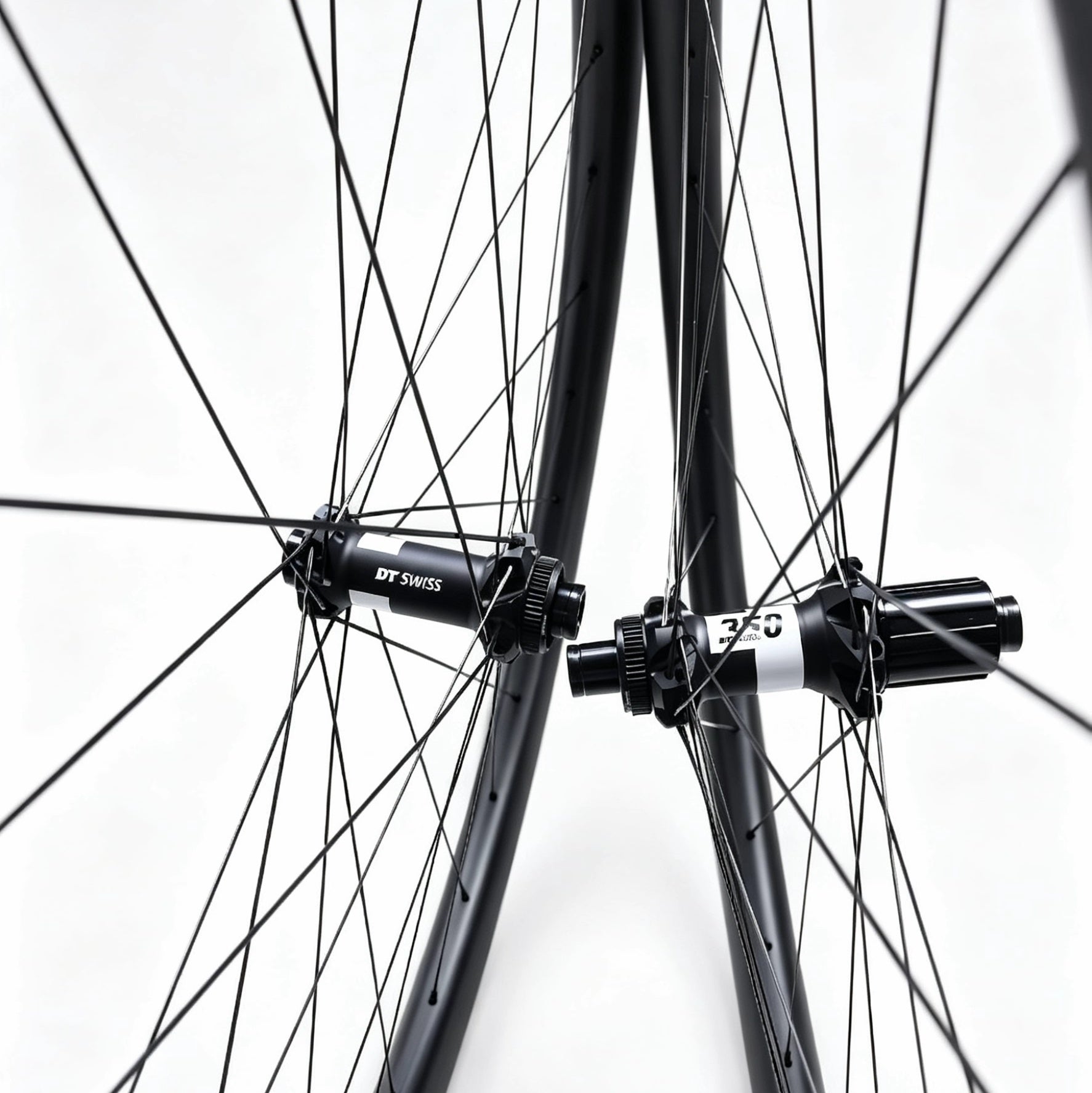 29er Carbon MTB Wheelset, 30mm Internal, DT Swiss 350, Tubeless Carbon Fiber Sporting Goods