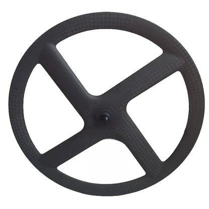 BOLA 700c 4-Spoke Carbon Aero Wheelset | 60mm Deep, Tubeless/Tubular