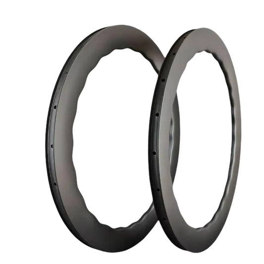 Bola 700C 55/60mm Wave Carbon Tubeless Road Rim | 28mm Wide