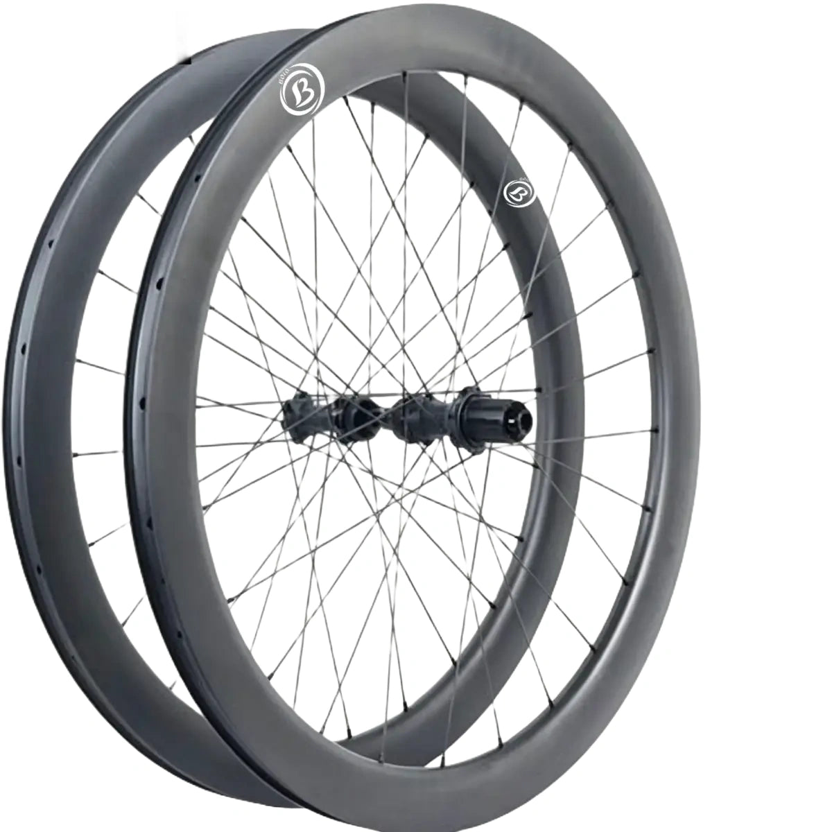 Set ruote Bola ELT 60R 700C in carbonio, Tubeless, Ratchet