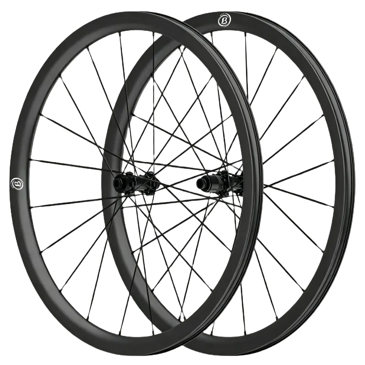 Set ruote gravel Bola EXT 35G in carbonio – 35mm ultraleggere, raggi in carbonio