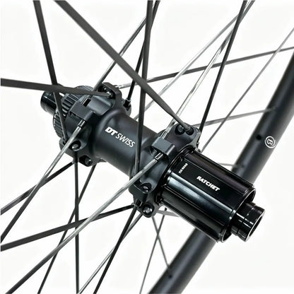Bola CE 35G Carbon Gravel Wheelset – 700C, 35mm Depth, 36mm Wide, DT Swiss Hub, Tubeless, 1250g Carbon Fiber Sporting Goods