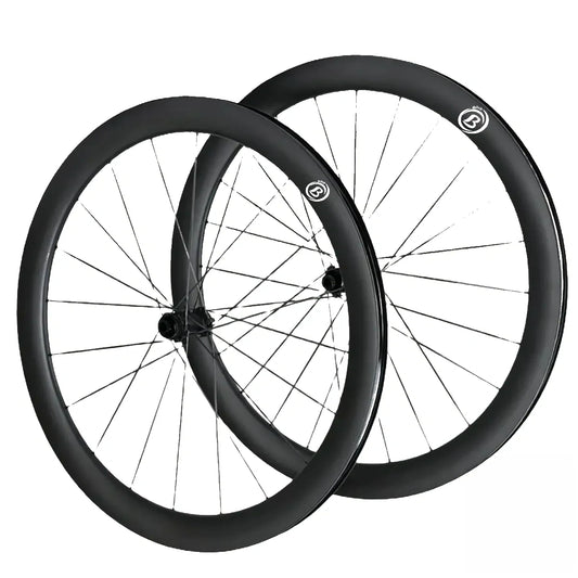 Set di ruote a disco Bola CE 50G con raggi in carbonio DT