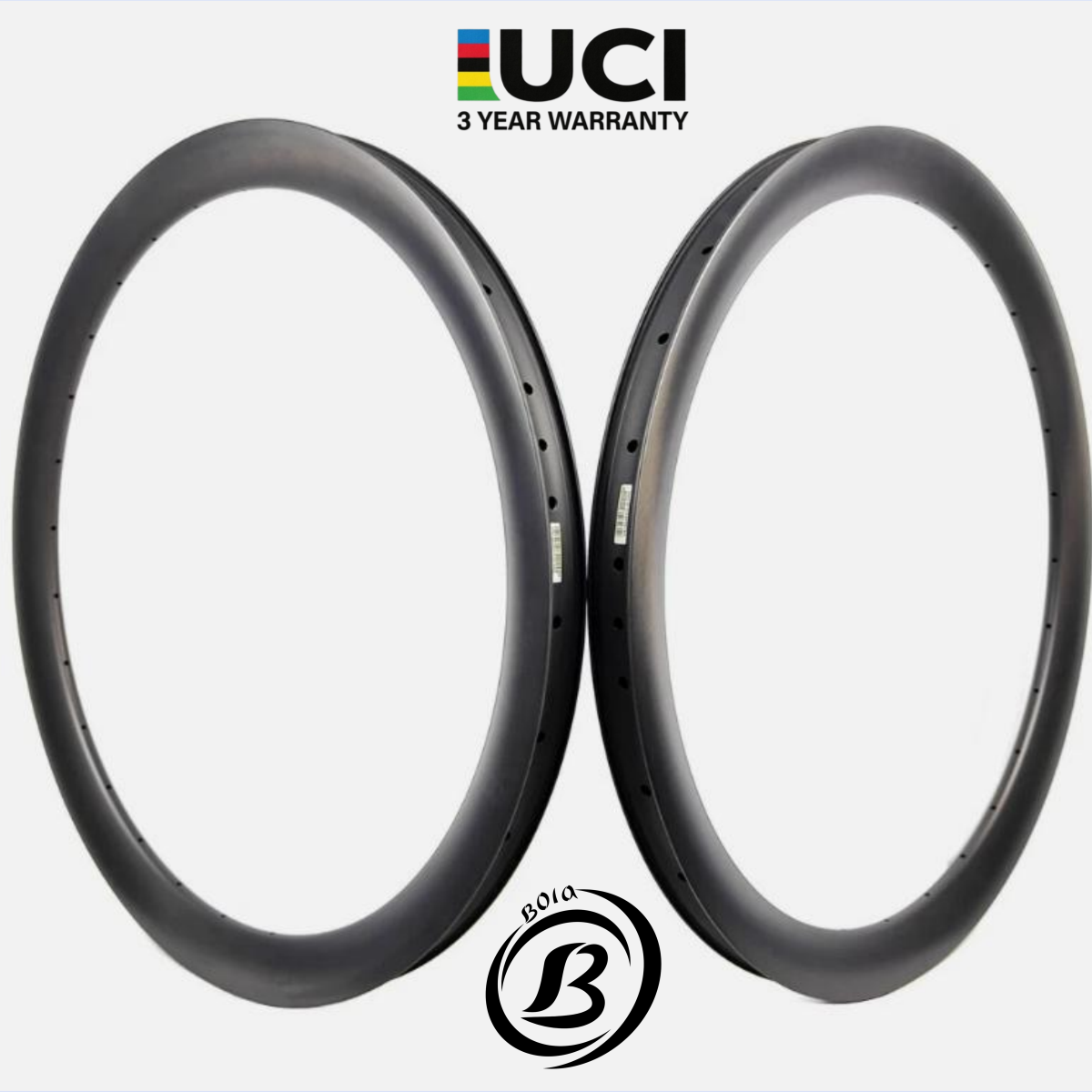 Bola 700c 50mm Carbon Road Rim – 34mm Wide, 28mm Inner Width,Tubeless Ready