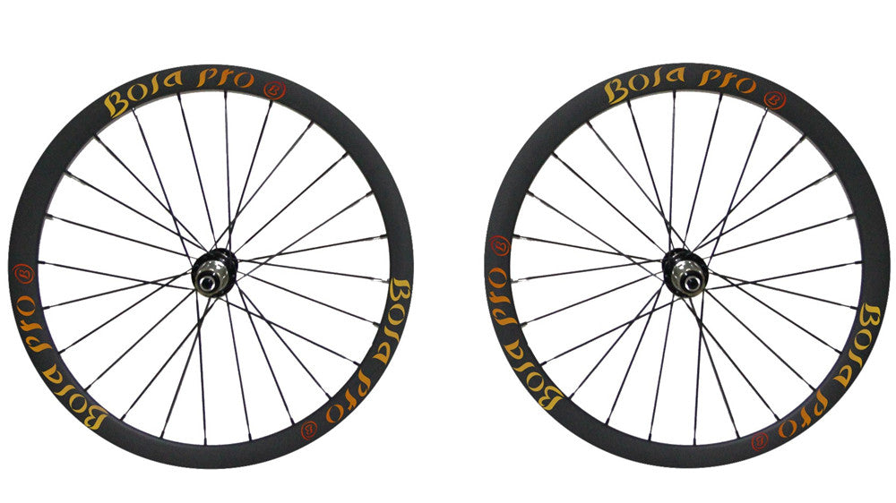 700C Classic carbon wheelset tubeless 38mm profile  27mm wide for disc brake